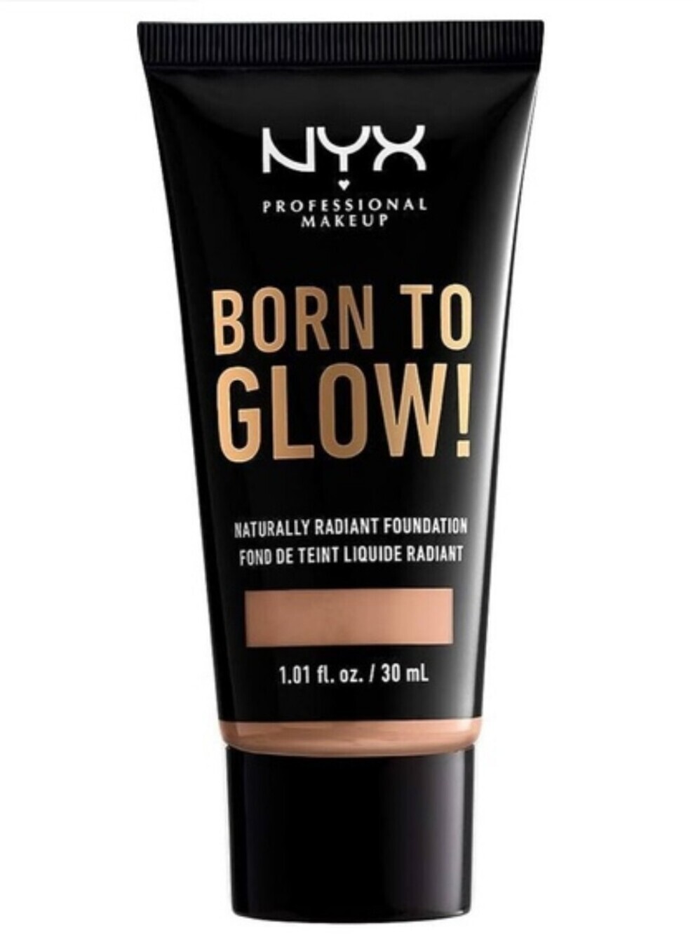 NYX : Born to Glow Natural  Radiant Foundation: Soft Beige